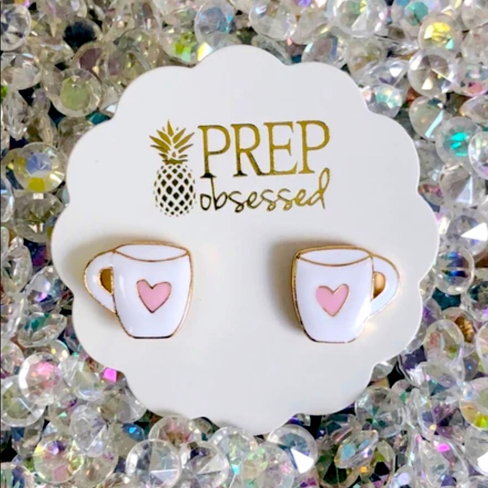 Coffee Mug Earrings